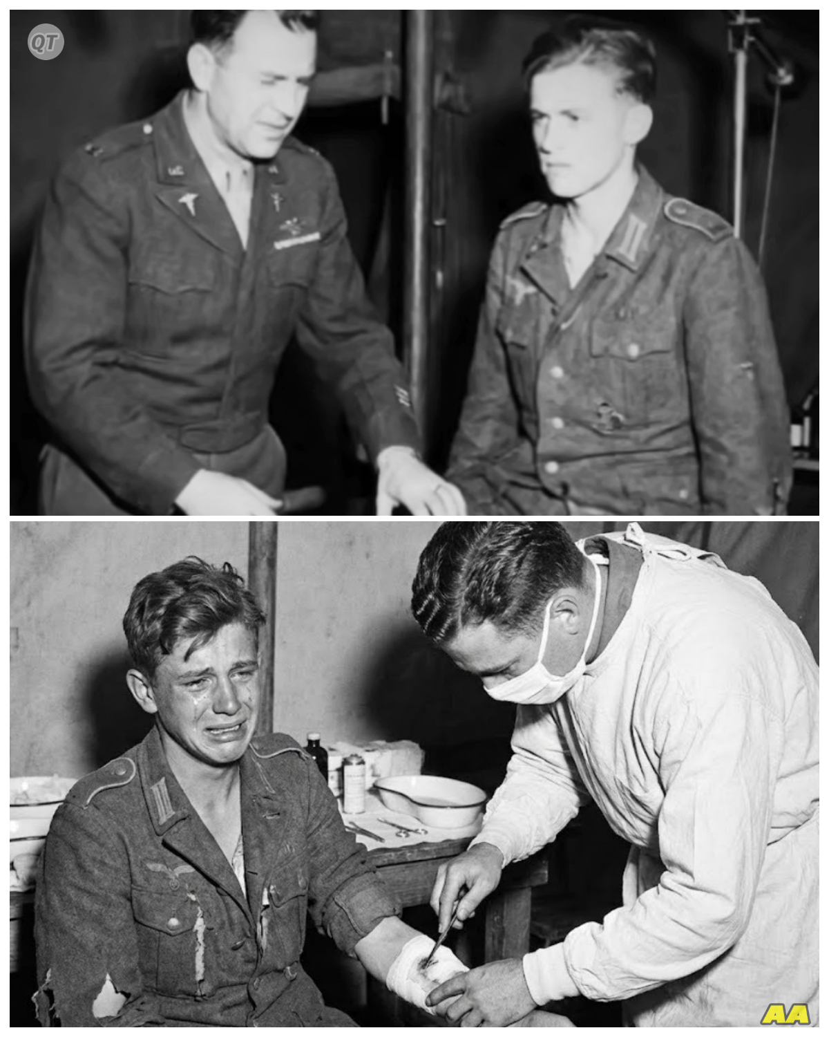 “Your Wound Is Infected…” — German POW Broke Down When American Surgeon Cleaned His Shrapnel Injury-ZZ