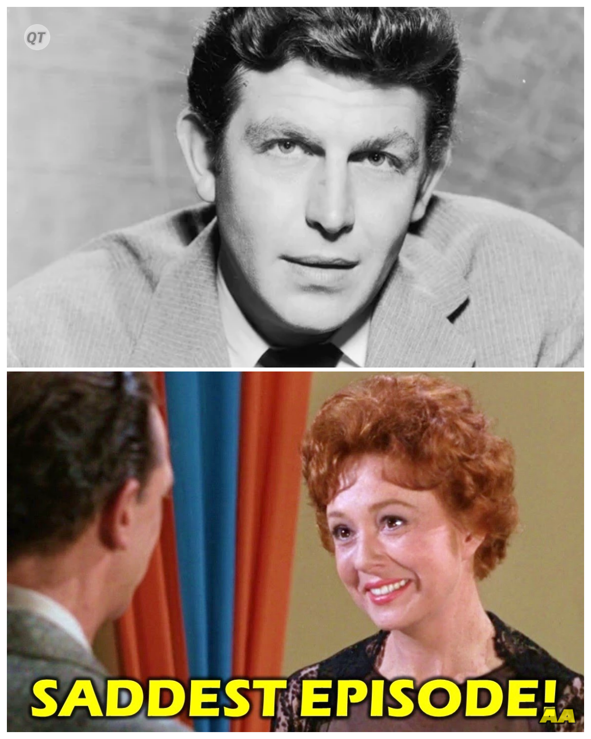 “Heartbreak on Screen: The SADDEST Episode of The Andy Griffith Show That Left Fans in Tears!” -ZZ  In a somber reflection, we highlight the episode that is widely regarded as the saddest in The Andy Griffith Show’s run. What tragic moments defined this episode, and how did they resonate with the audience? Get ready to revisit the emotional depth of this iconic series! The full story is in the comments below.