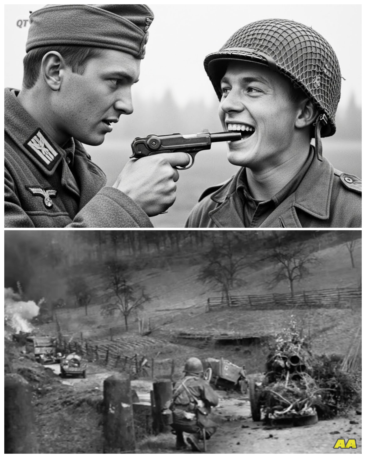 When a German Put a Pistol to This American’s Head — He Laughed and Said “Come Get Me”-ZZ