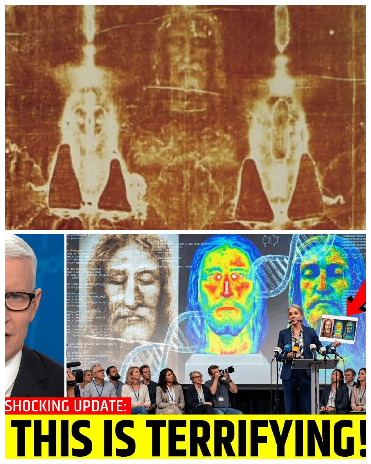 Scientists Found DNA Code in the Shroud of Turin — And It’s Not What We Thought!