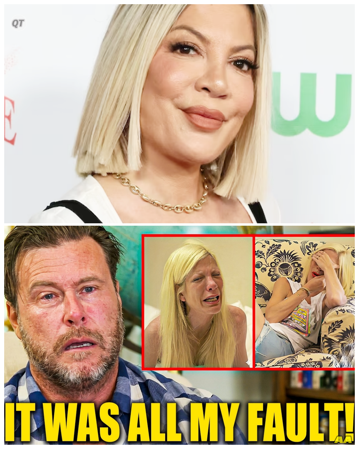 “Tori Spelling’s Ex-Husband Exposes Shocking Truths Behind Their Divorce!” -ZZ  In a candid confession, Tori Spelling’s ex-husband reveals the real reasons behind their separation, providing a glimpse into the complexities of their relationship. As he shares his side of the story, fans are left to reconsider what they thought they knew. What unexpected truths does he unveil, and how do they reflect the challenges of love in the spotlight? Prepare for a gripping exploration of love and heartbreak!