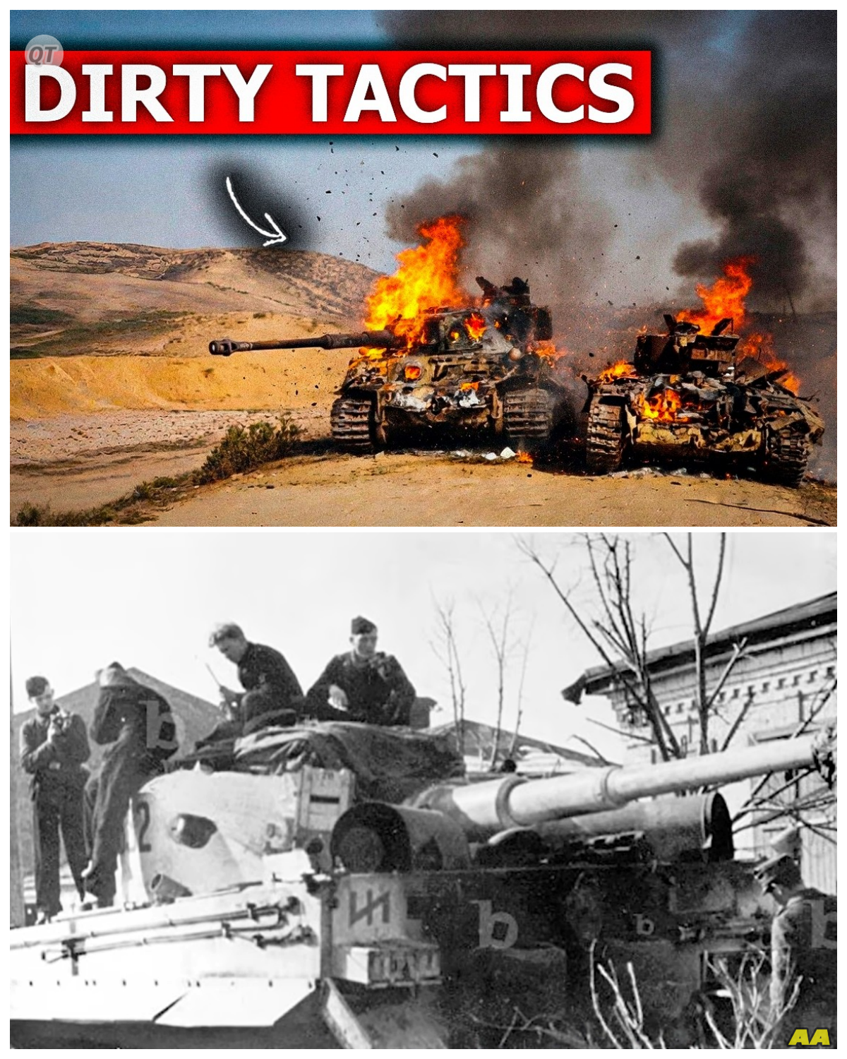 How US Tank Crews Beat Tigers Without Ever Firing at Their Front Armor-ZZ