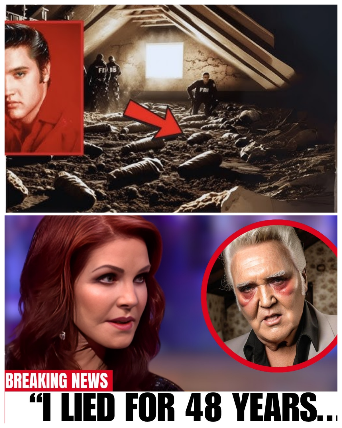 Elvis Presley’s Attic Was Opened After 48 Years – And Who’s Inside Is Shocking
