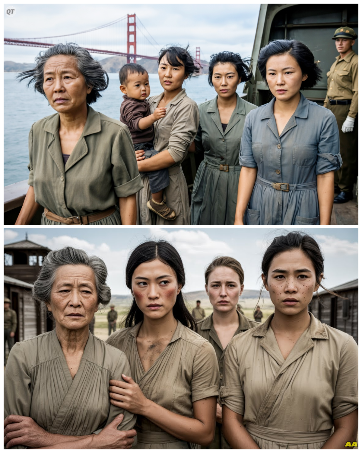 CAPTURED JAPANESE POW WOMEN — STUNNED WHEN AMERICAN SOLDIERS DIDN’T EVEN TOUCH THEM