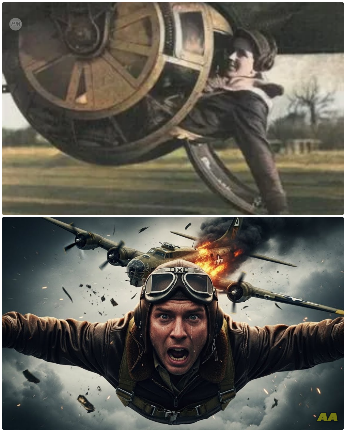 When This Gunner Fell 22,000 Feet Without a Parachute — Glass Roof Saved Him