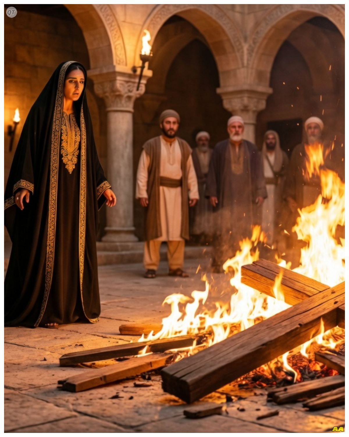 She Ordered the Cross Destroyed and the Fire Refused to Touch It