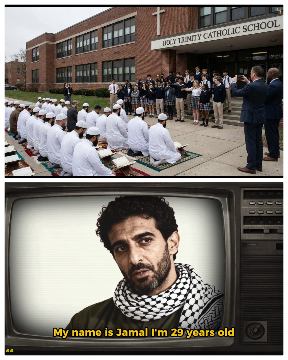 Muslims Began Praying Outside a Catholic Church Then an Unexpected Transformation Occurred