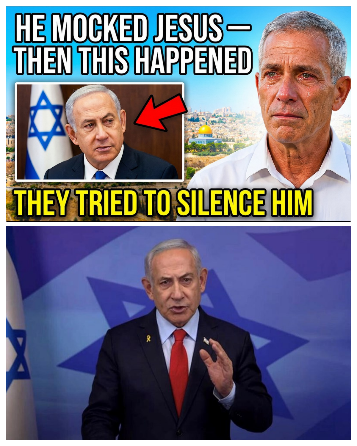 PANIC IN ISRAEL: Prime Minister MOCKED Jesus, Then THIS Happened — “His Closest Ally Goes Viral”