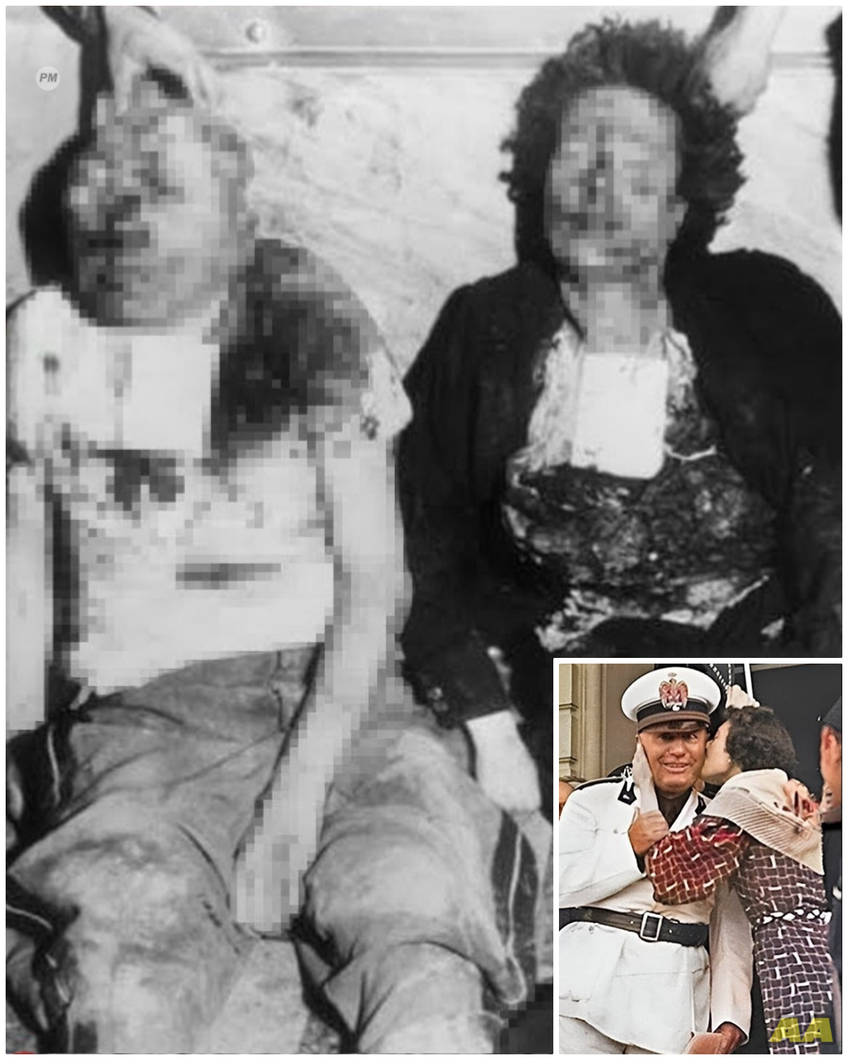 The PUBLIC Execution of Benito Mussolini and Clara Petacci *Warning REAL FOOTAGE