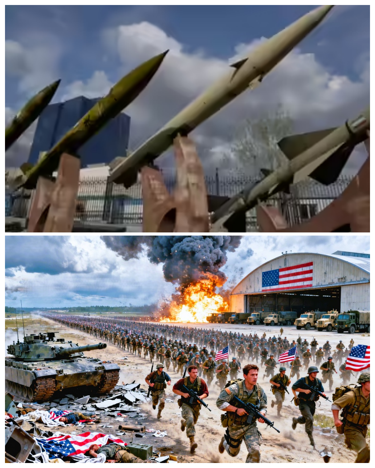 2 minutes ago! US arsenal hit by thousands of missiles! See what happened?
