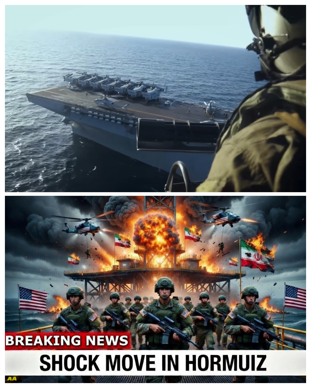 Iran Shocked! DEVGRU Navy SEALs Capture Iranian Oil Platform in Hormuz Waters