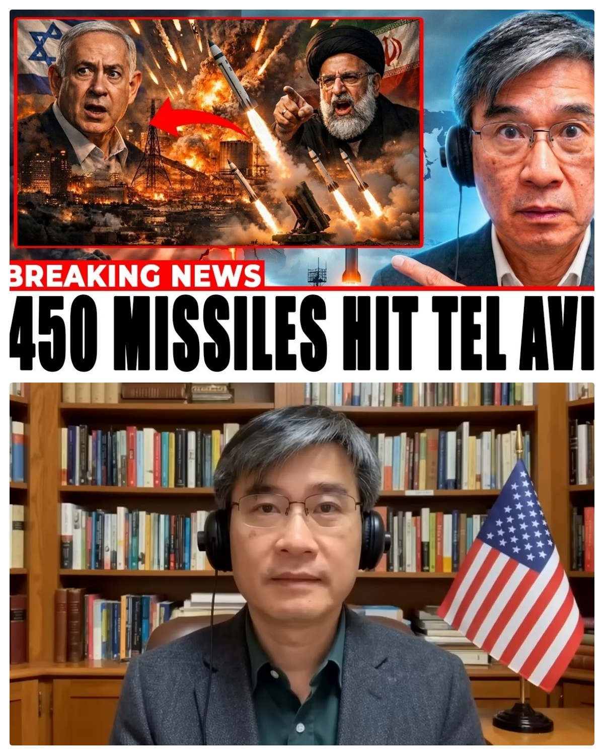 Iran SEIZES Tel Aviv’s Skies, Hezbollah Fires 300 Rockets, Israel OVERWHELMED | Prof. Jiang Xueqin