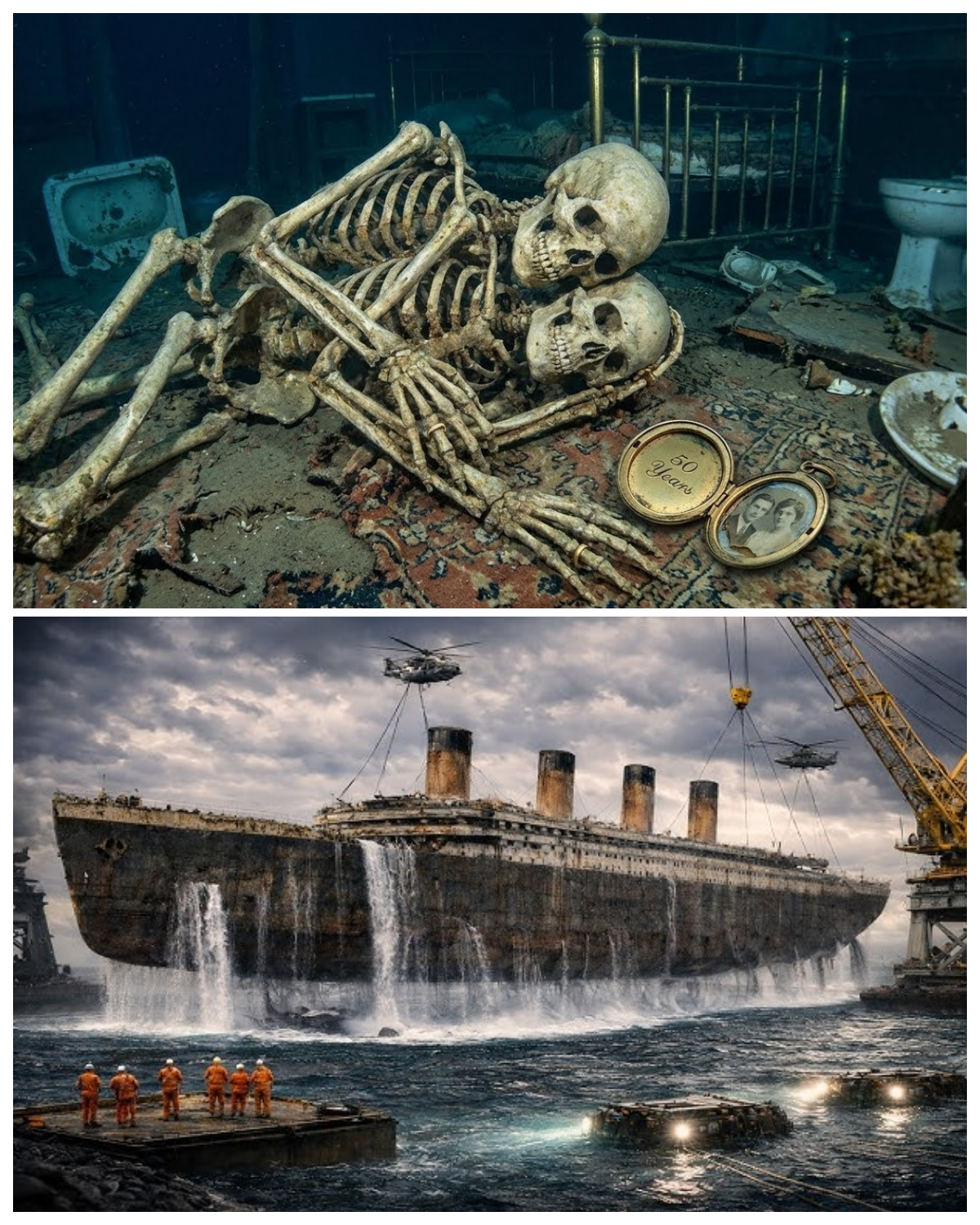 Inside Titanic’s Cabin — Where 50 Years of Marriage Ended in 5 Minutes of Separation