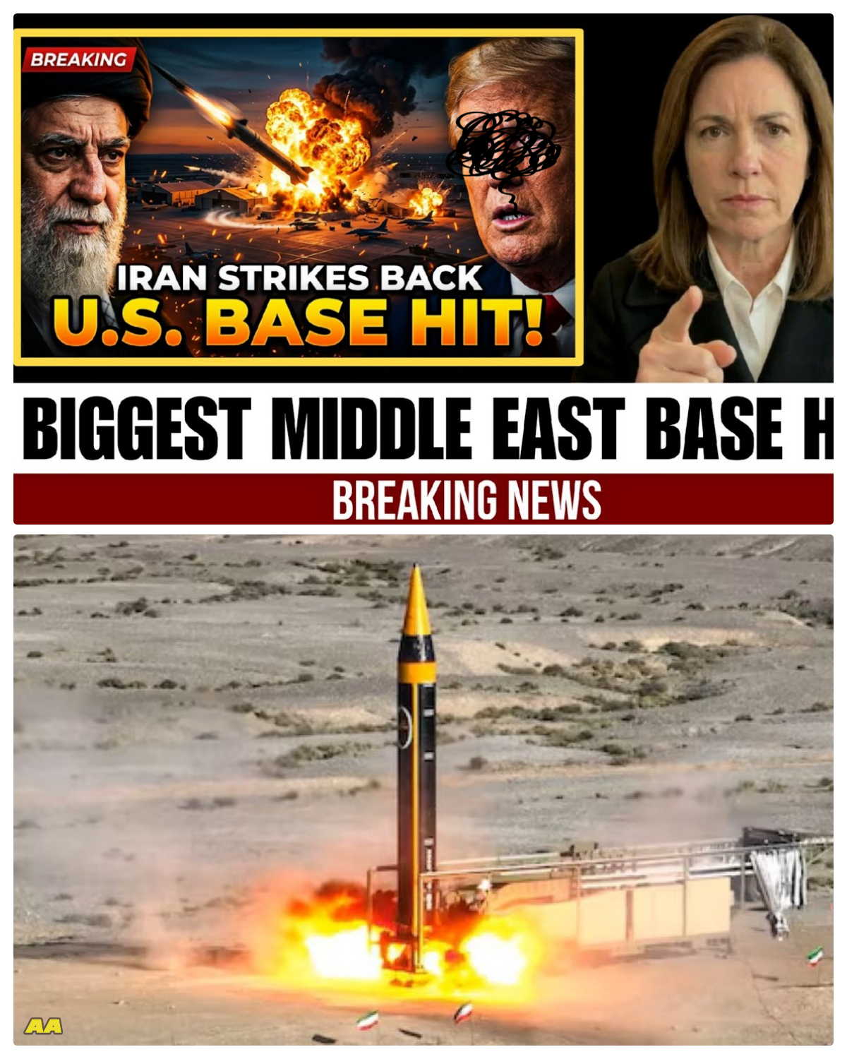 Iran Struck U.S. Al Udeid Air Base With Khorramshahr-4 — America’s Biggest Middle East Base Hit