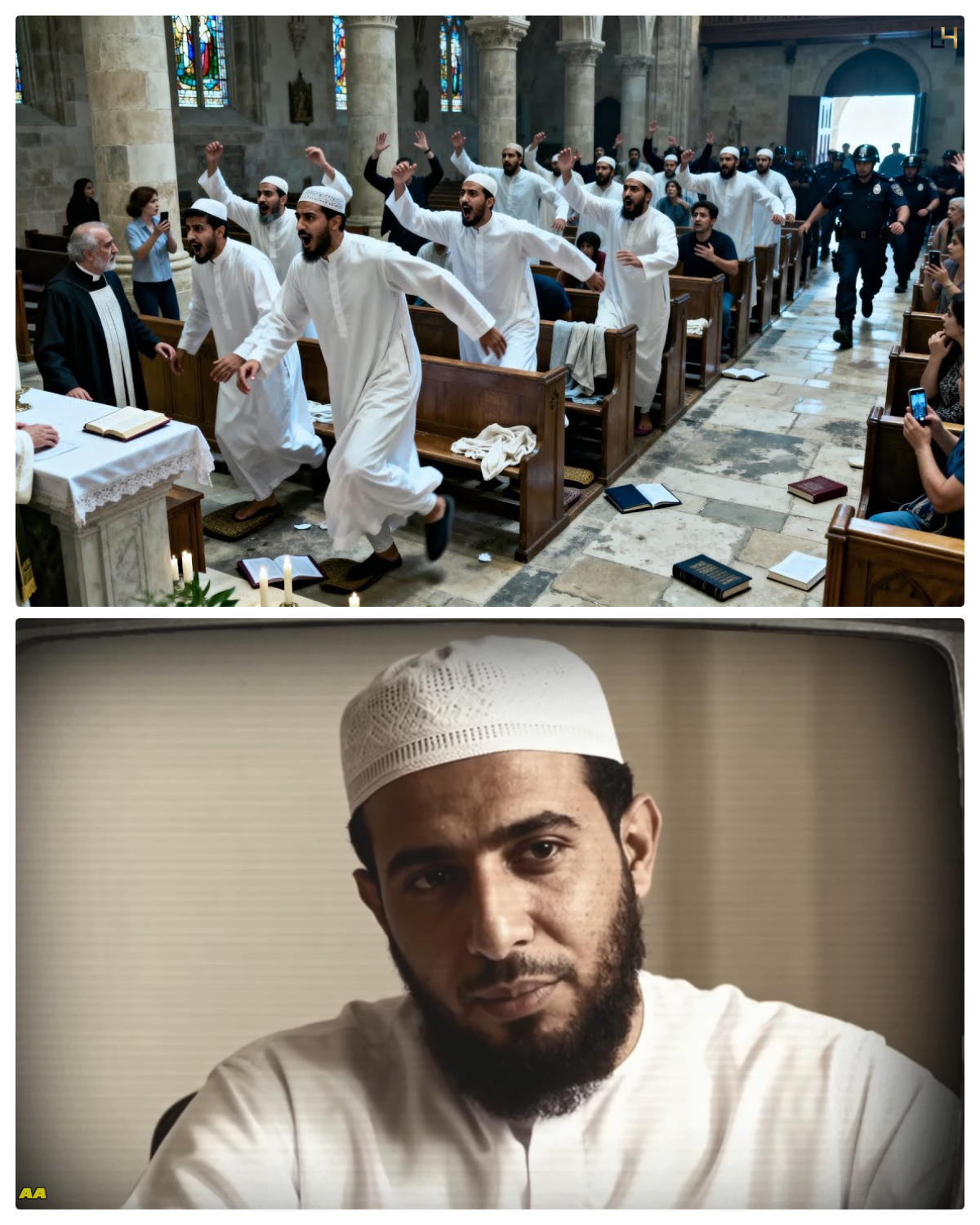 Muslims Stormed a Church Service Intending to Burn the Eucharist Until Something Incredible Occurred