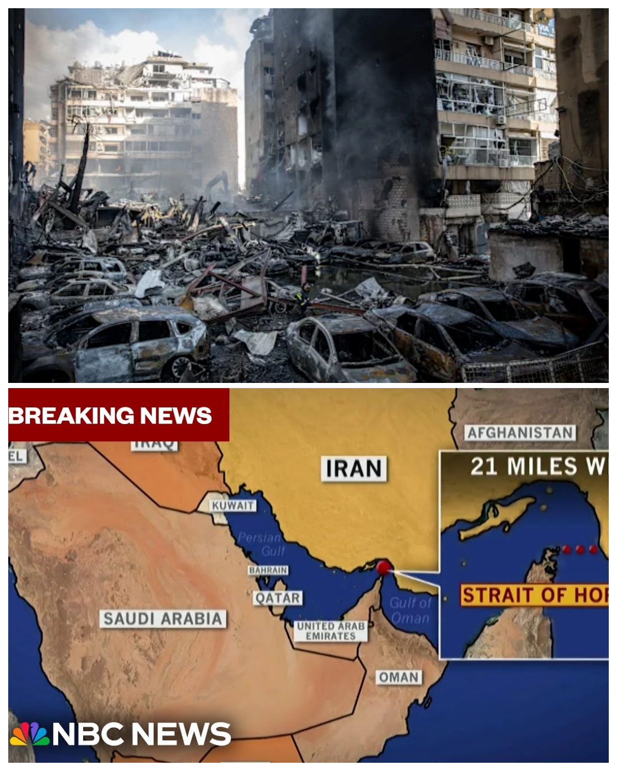 BREAKING: Iran says Strait of Hormuz is closed due to Israeli strikes on Lebanon