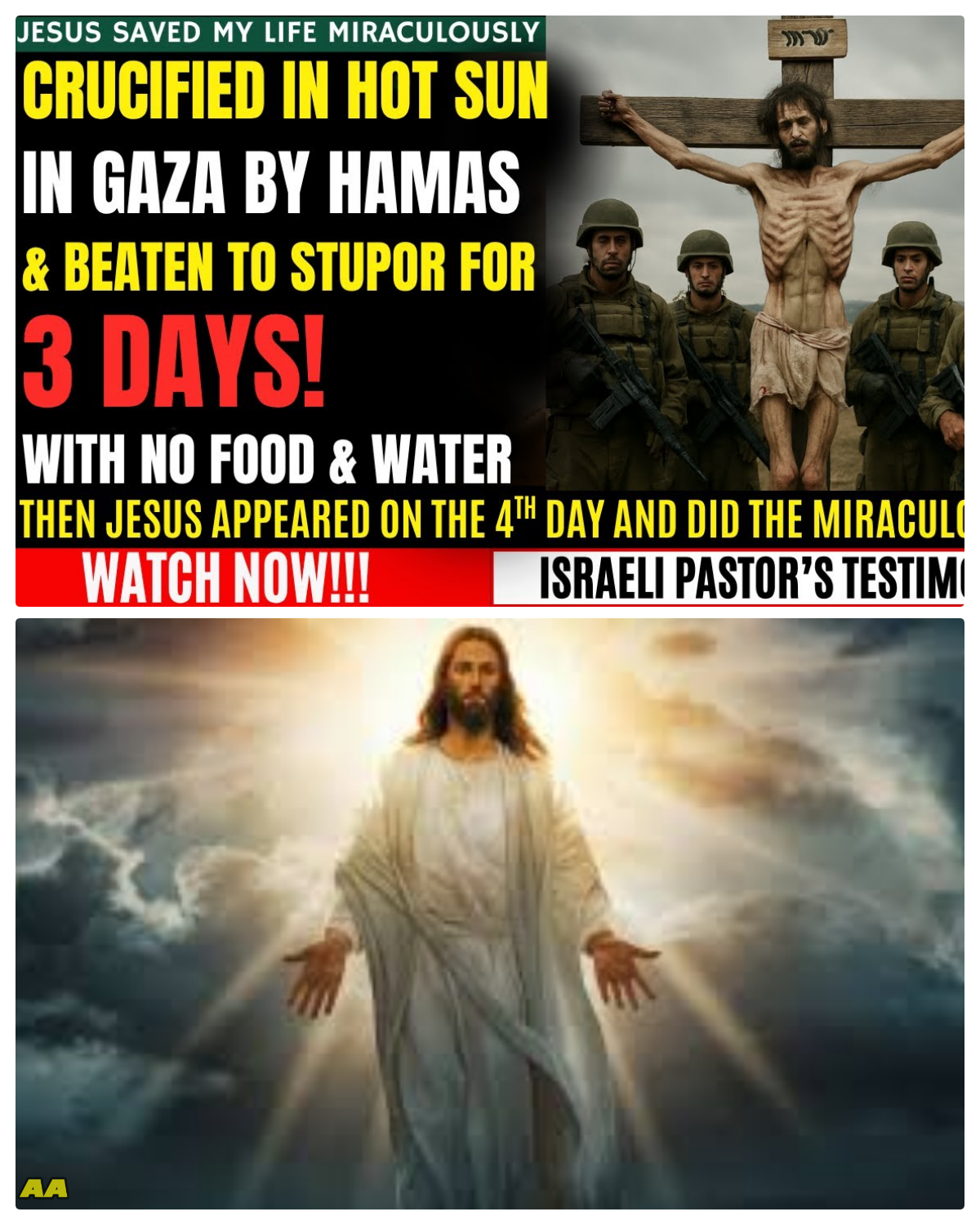 ISRAELI PASTOR CRUCIFIED IN GAZA BY HAMAS FOR 3 DAYS…JESUS DID THE IMPOSSIBLE MIRACLE | TESTIMONY