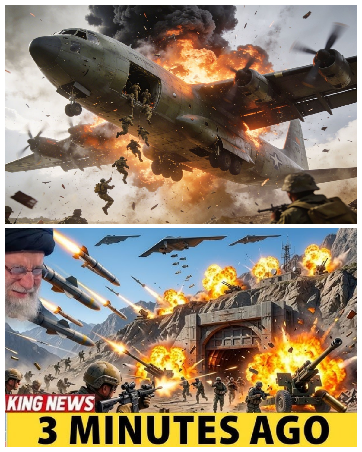 13 Minutes Ago! A US C-130 Crashed in the Middle East.<p> What Happened?