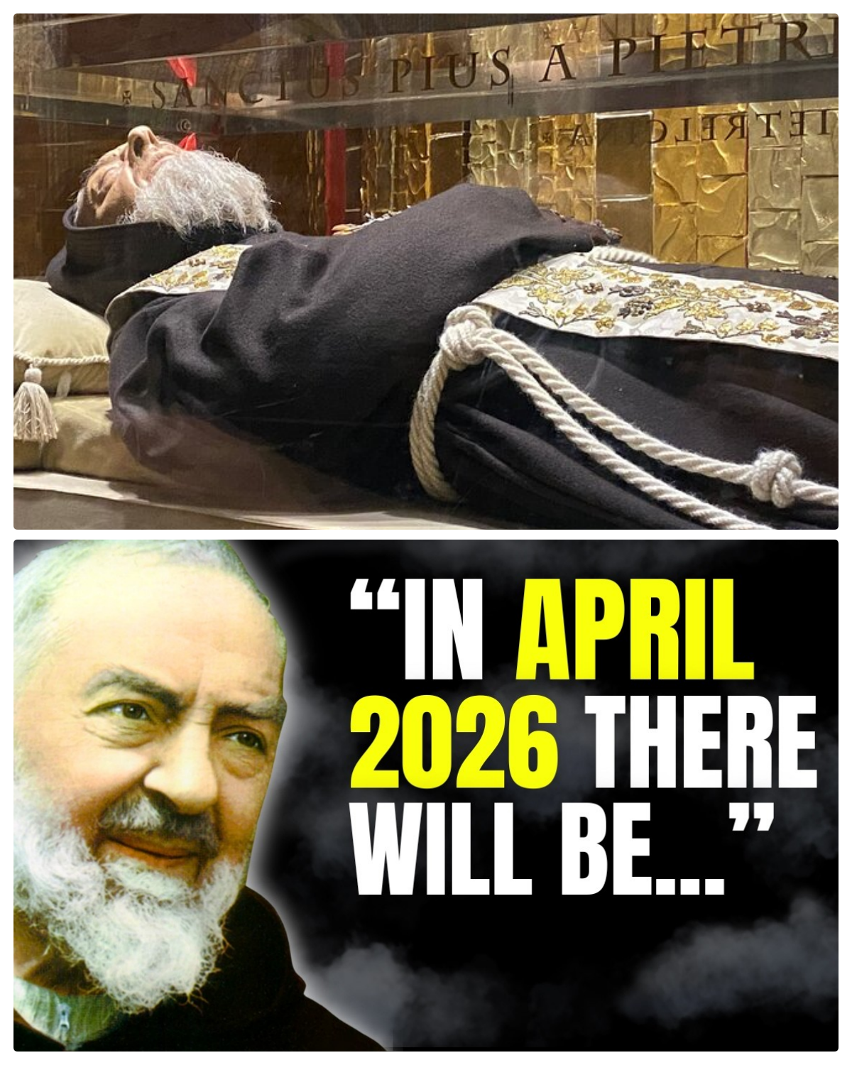 Padre Pio Received This Message From Jesus Right Before He Died