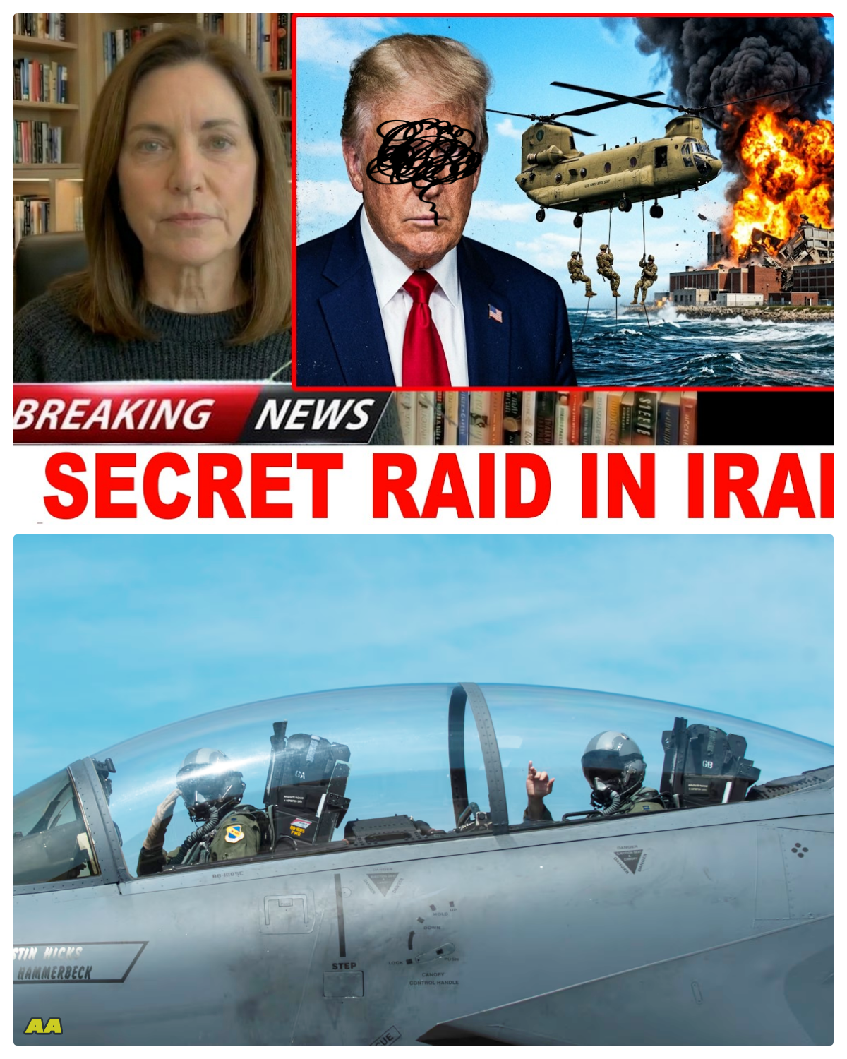 U.S. Special Forces Enter Iran in High-Risk Rescue Mission