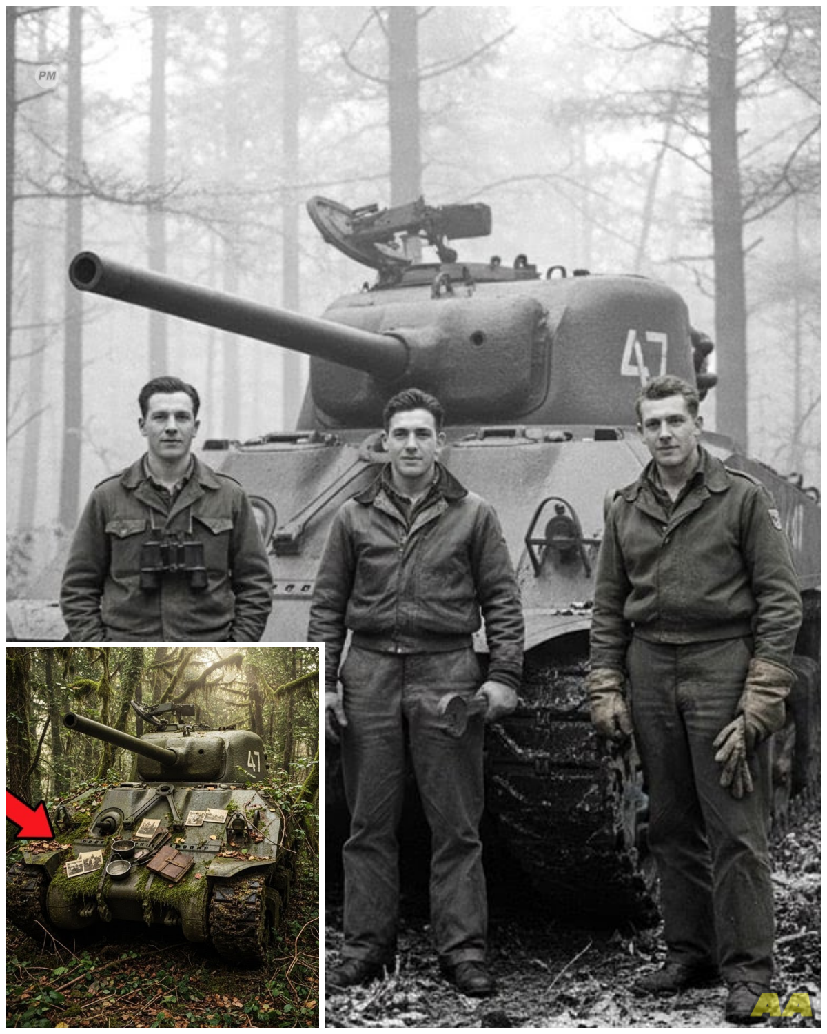 3 Tank Crewmen Vanished In 1944 — 65 Years Later, Their Vehicle Was Found Almost Intact.
