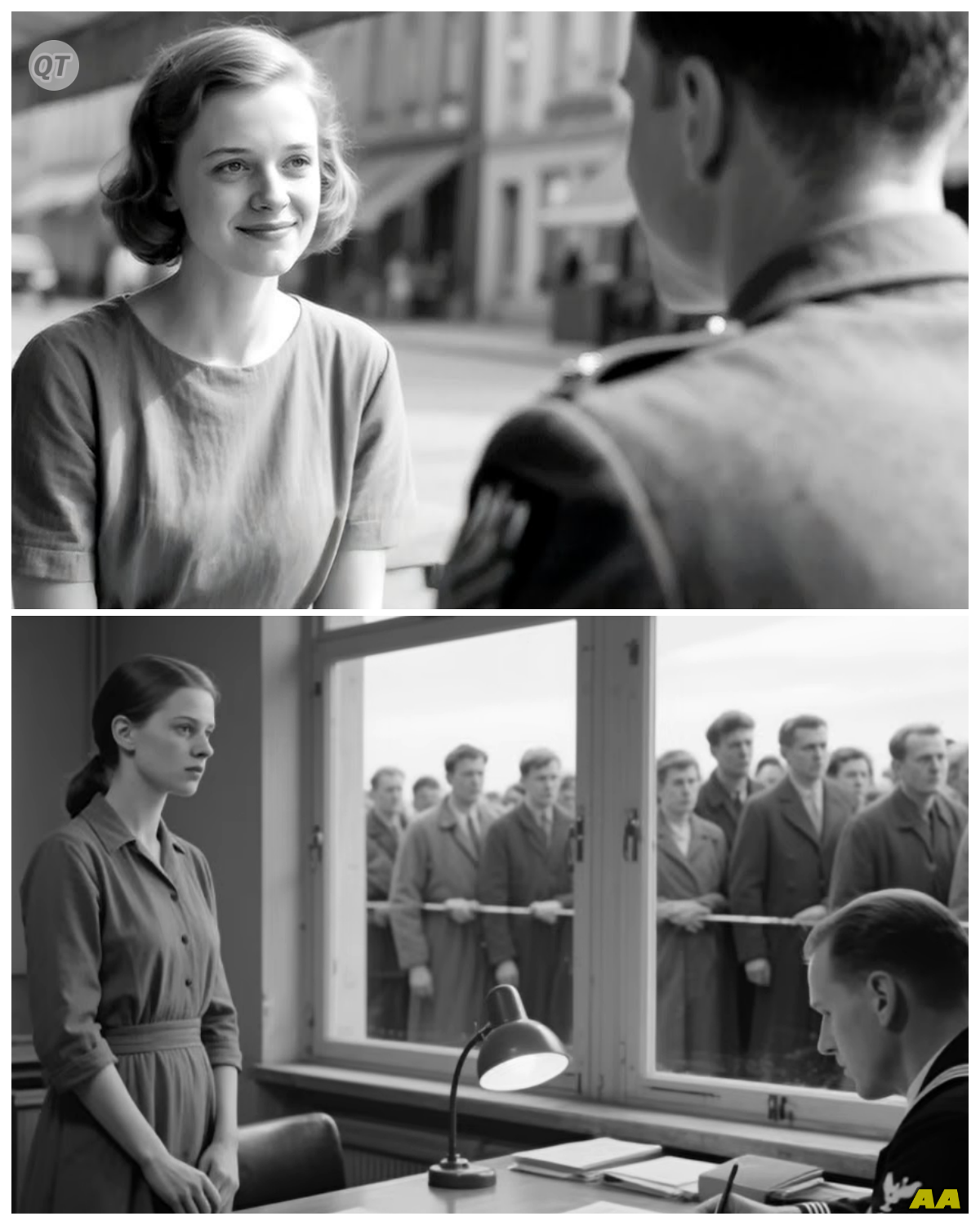 When a German Woman POW Fell in Love With a U.S. Navy Sailor Who Brought Her From Germany to America-ZZ