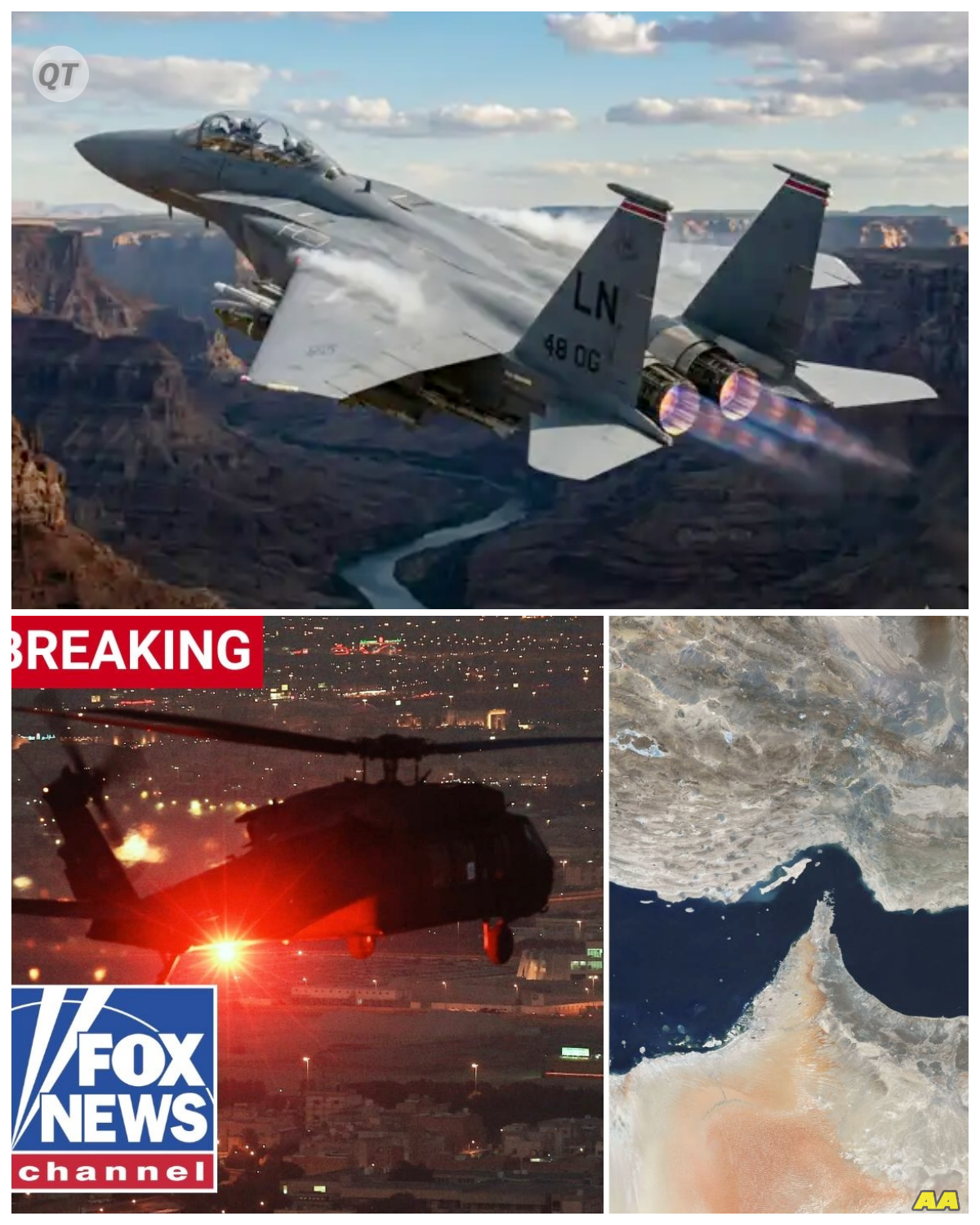 “Helicopter Rescue Team Faces Enemy Fire While Searching for Downed Pilot” -ZZ In a dangerous turn of events, a helicopter rescue team has been wounded by enemy fire during their search for a downed F-15E pilot. This incident raises concerns about the challenges faced by military operations in hostile territories. As authorities respond to the situation, what steps are being taken to ensure the safety of rescue teams in future missions?