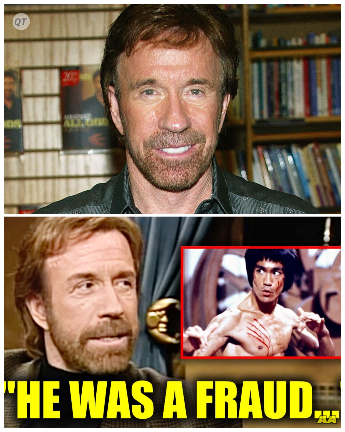 “Chuck Norris Finally Opens Up at 85: The Truth About Bruce Lee Exposed! -ZZ”  In an emotional moment, Chuck Norris has finally shared his thoughts on Bruce Lee, confirming long-held beliefs and shedding light on their complex relationship. Now at 85, Norris discusses their memorable encounters, the legendary fight scene, and the lasting influence Lee had on martial arts. What insights does he provide about Lee’s impact on his own career and the martial arts world? This heartfelt confession promises to intrigue fans and deepen their understanding of both legends.