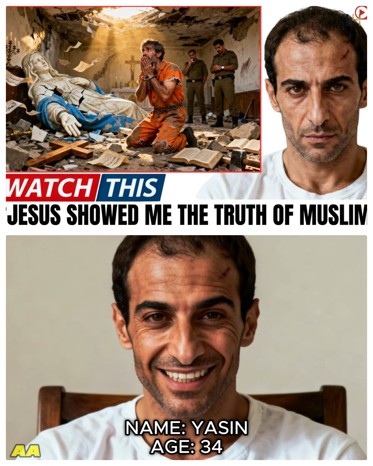 Ex-Muslim Faces Execution But Asked to See the Virgin Mary Then JESUS CHANGED EVERYTHING