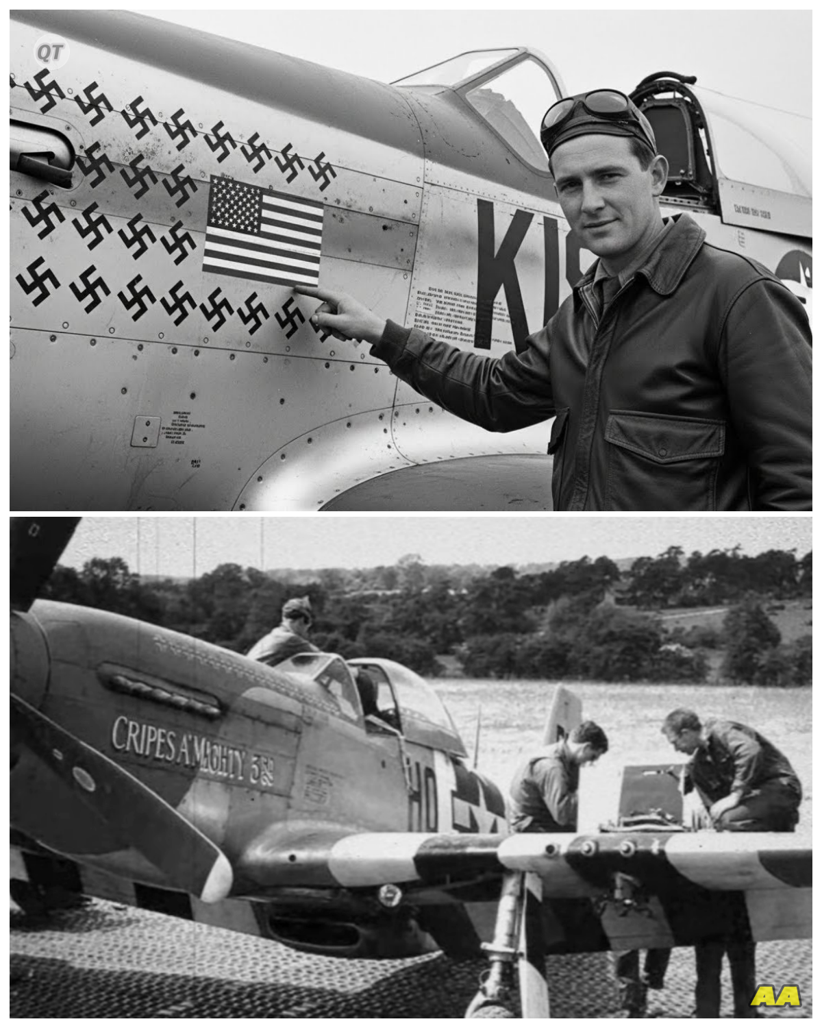 Germans Couldn’t Kill America’s Top Ace in 3 Years — His Own Gunners Did It in 3 Seconds-ZZ