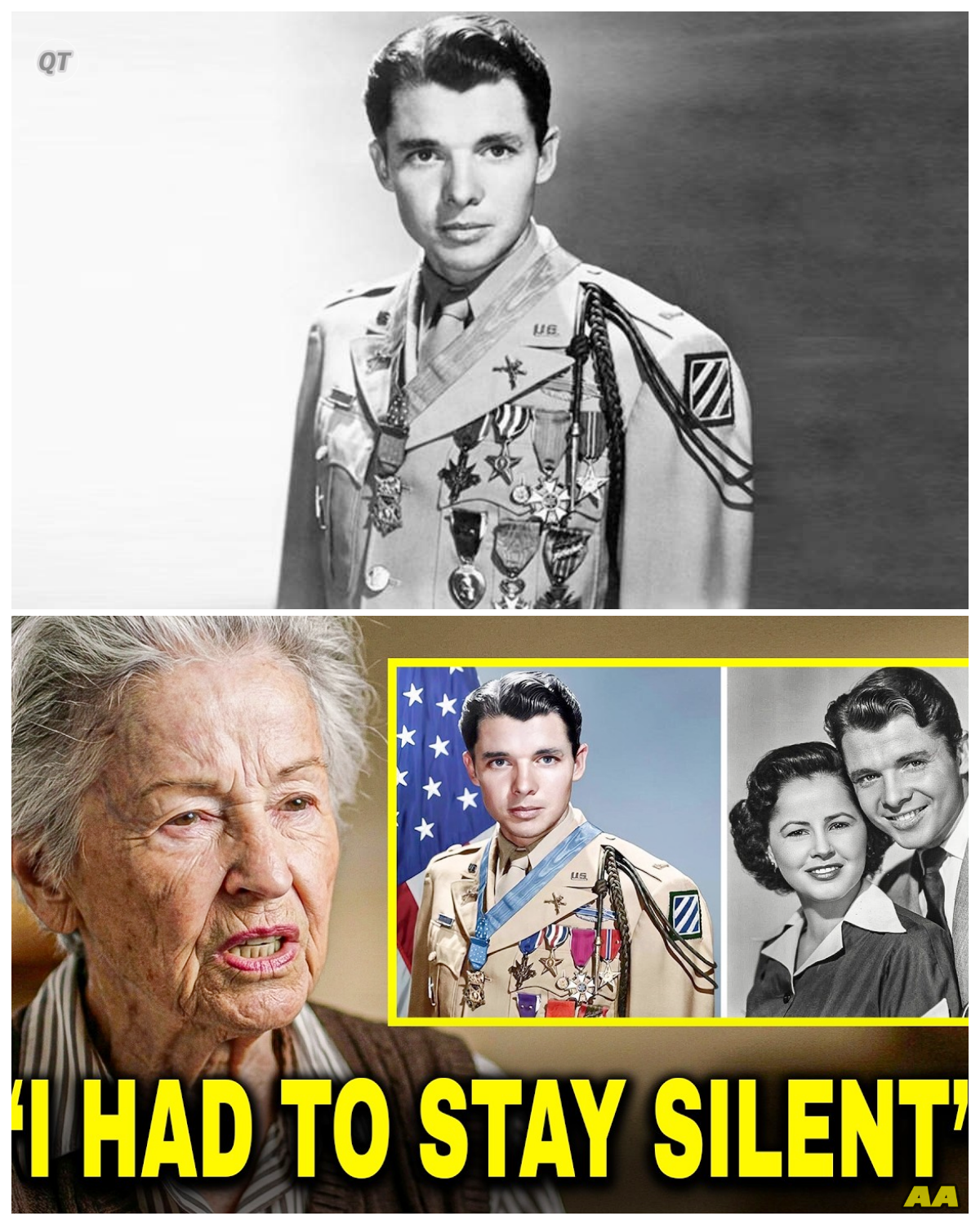 “After His Death, Audie Murphy’s Wife Unveils the Hidden Secrets of a Fallen Hero!” -ZZ  In a stunning revelation that has sent ripples through the military community, Audie Murphy’s widow has confirmed the long-rumored secrets that have lingered in the shadows since his passing. What dark truths did the celebrated soldier keep hidden, and how do they reshape the narrative of his heroic legacy? Join us as we uncover the chilling details of a life filled with both valor and controversy, exposing the man behind the myth in a story that will leave you in disbelief!