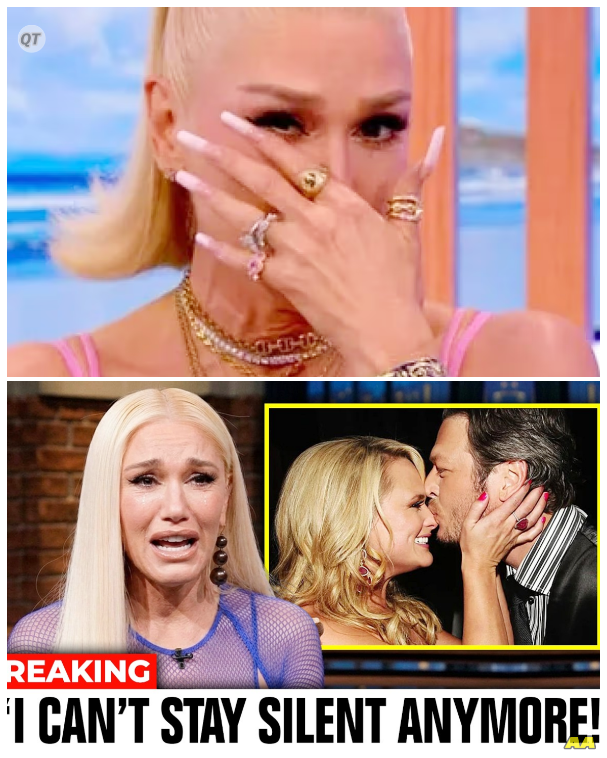 “Gwen Stefani’s Stunning Revelation: Blake Shelton’s Hidden Life Exposed—Is the Love Story Over?” -ZZ  In a jaw-dropping revelation that has left the world in disbelief, Gwen Stefani has exposed Blake Shelton’s hidden life, revealing shocking secrets that could tear their love story apart. As the drama unfolds, fans are left to wonder: can love survive such betrayal? This scandalous twist is sure to ignite a firestorm of gossip and speculation—don’t miss the shocking details that will leave you on the edge of your seat! The full story is in the comments below.