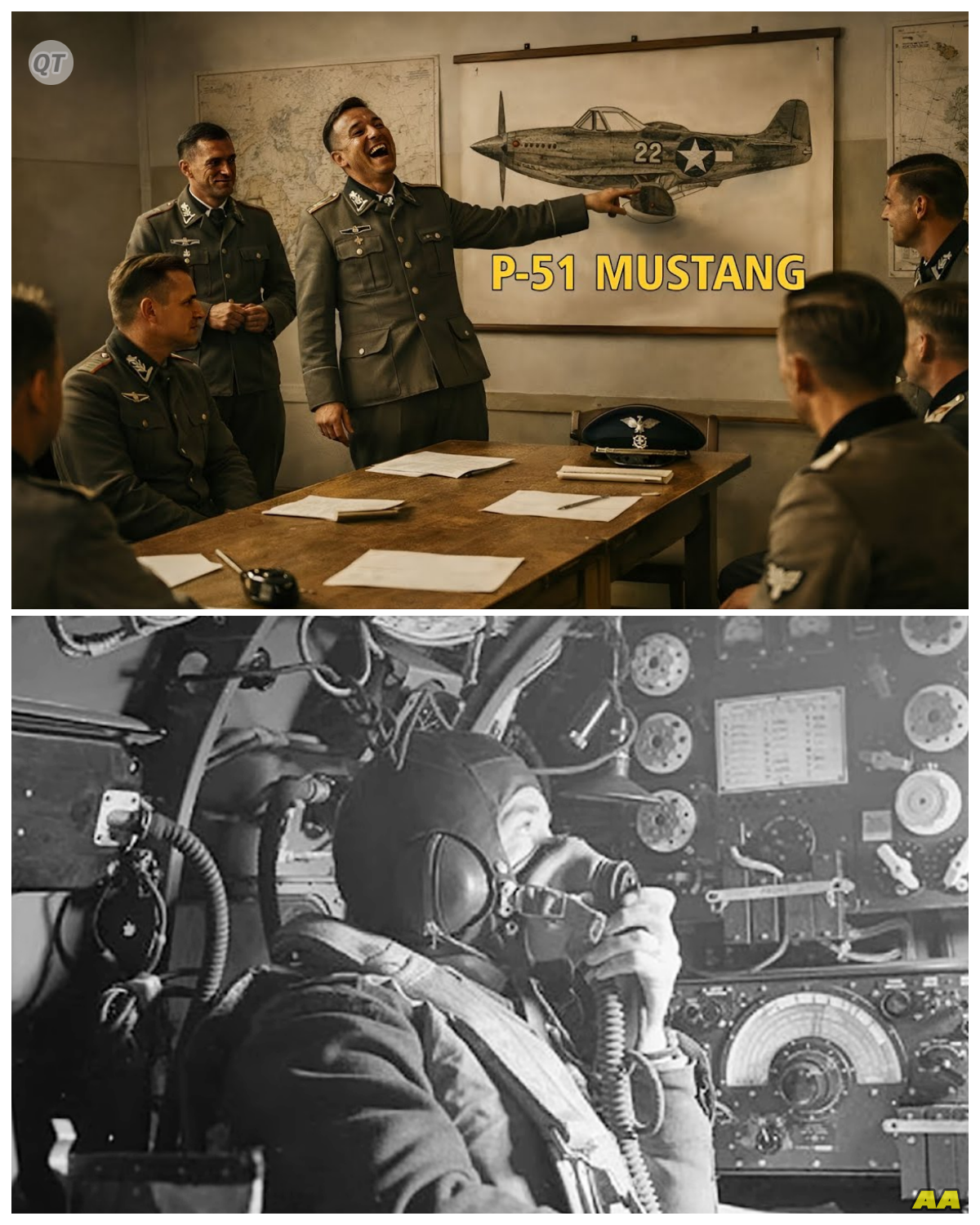 German Fighter Aces Laughed at the P-51 Mustang — Until 200 Filled Berlin’s Skies-ZZ