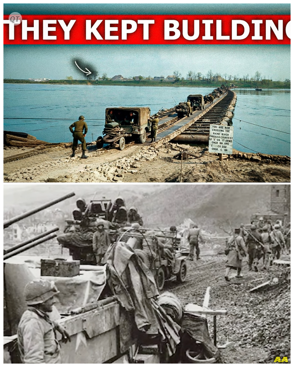 How US Engineers Built A Rhine Bridge Under German Fire-ZZ