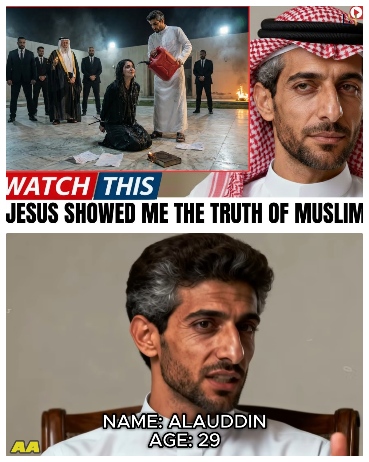Saudi Prince Forced to Set Her Sister on Fire for Being Infertile, Then JESUS SAVED THEM