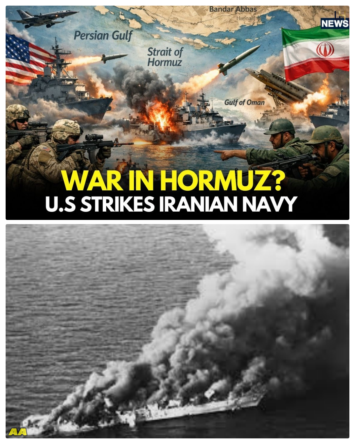 War In Strait Of Hormuz: US Navy Strikes Iranian Fleet, 16 Minelayers Destroyed? Gulf On Edge