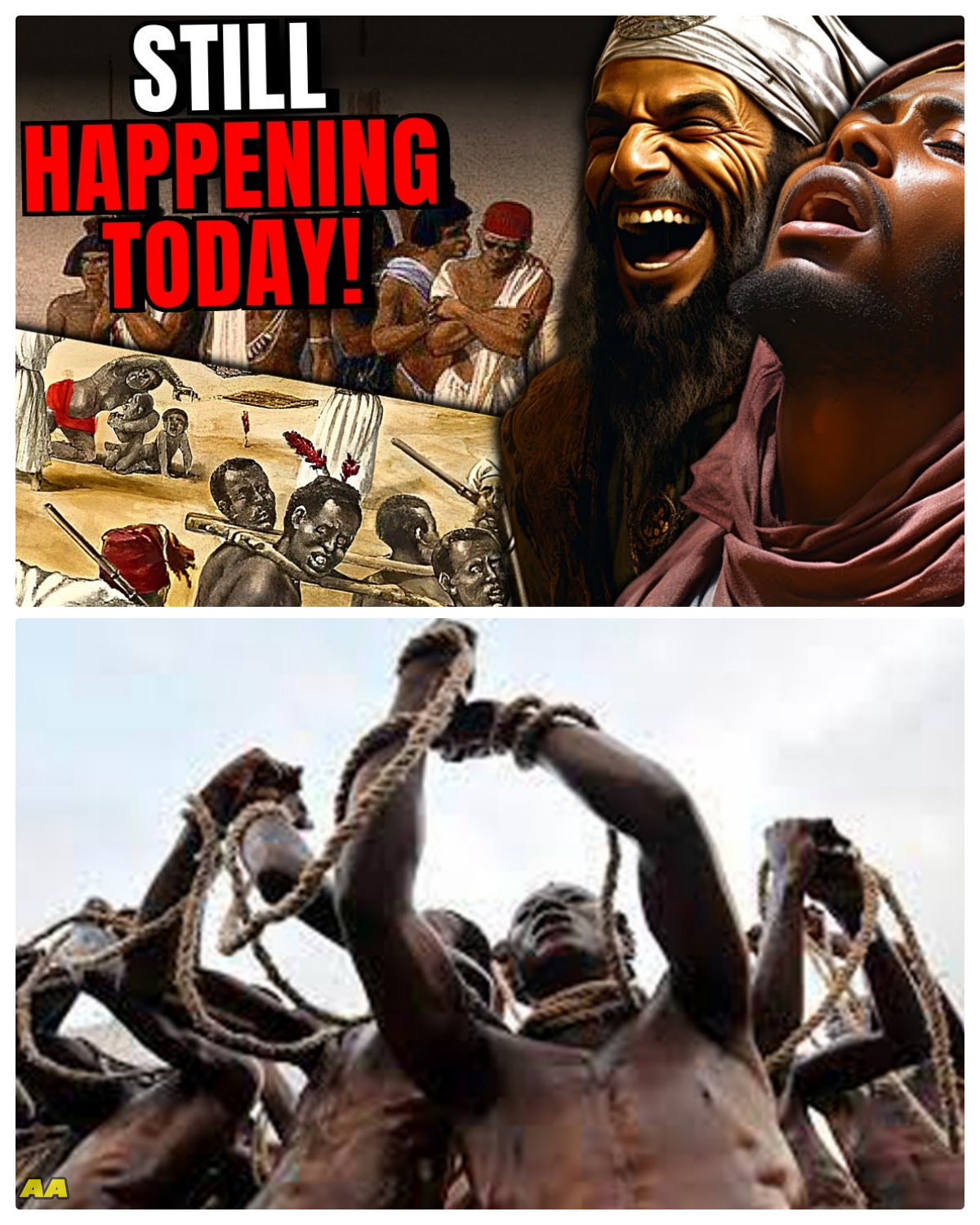 What Arabs Do to Blacks Will Make You Cry (Still Happening)