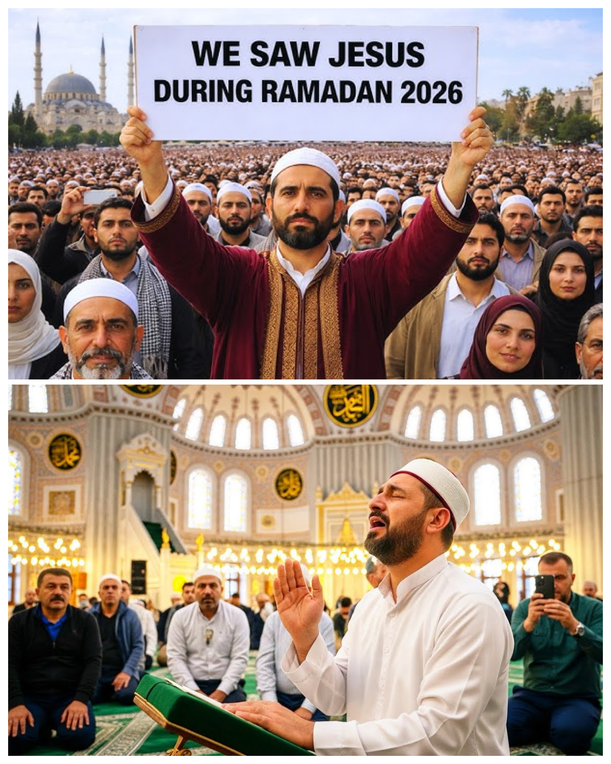 Muslim Imam Starts Speaking in Tongues and Calls on Jesus’ Name While Praying in the Mosque