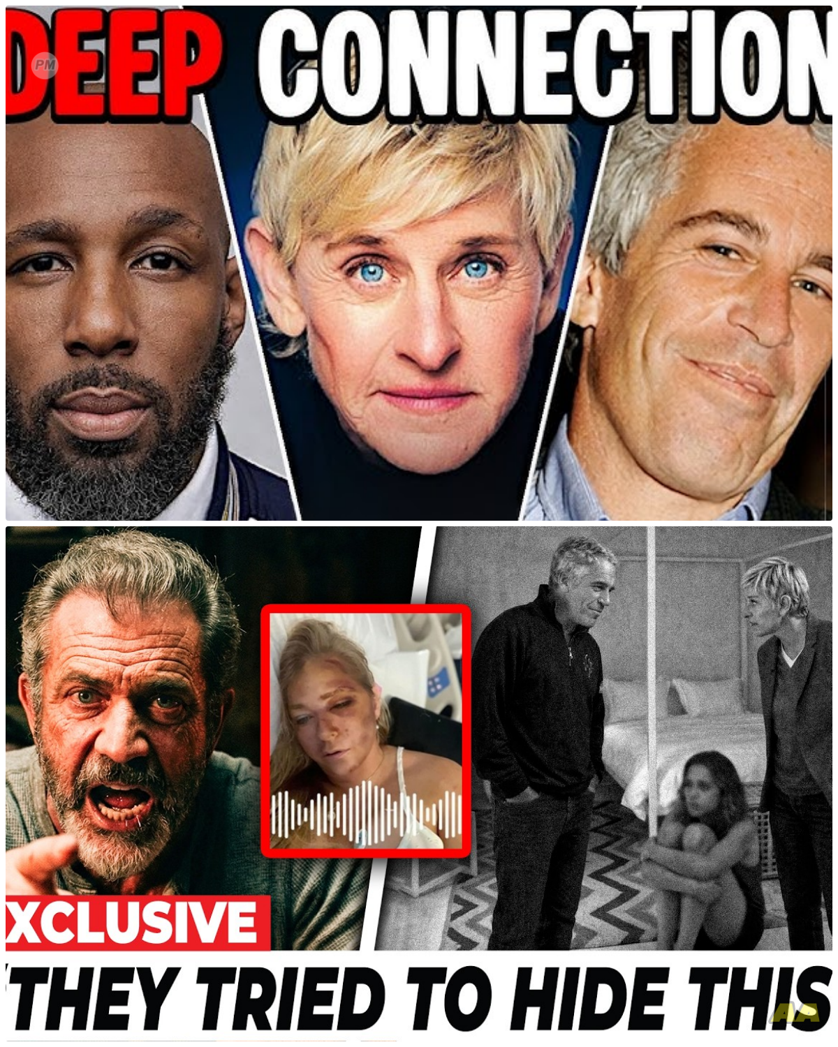 “Ellen DeGeneres’ Dark Link to Epstein Revealed Through Victim’s Final Voicemail—Mel Gibson Speaks Out” When a voicemail from an Epstein victim resurfaces, revealing an unexpected tie to Ellen DeGeneres, Mel Gibson’s reaction was nothing short of explosive. This is not just a coincidence—this is a conspiracy of epic proportions. In a world where secrets can change everything, this shocking connection could be the key to unraveling it all. What does Mel know that the world doesn’t? The truth will leave you stunned. 👇