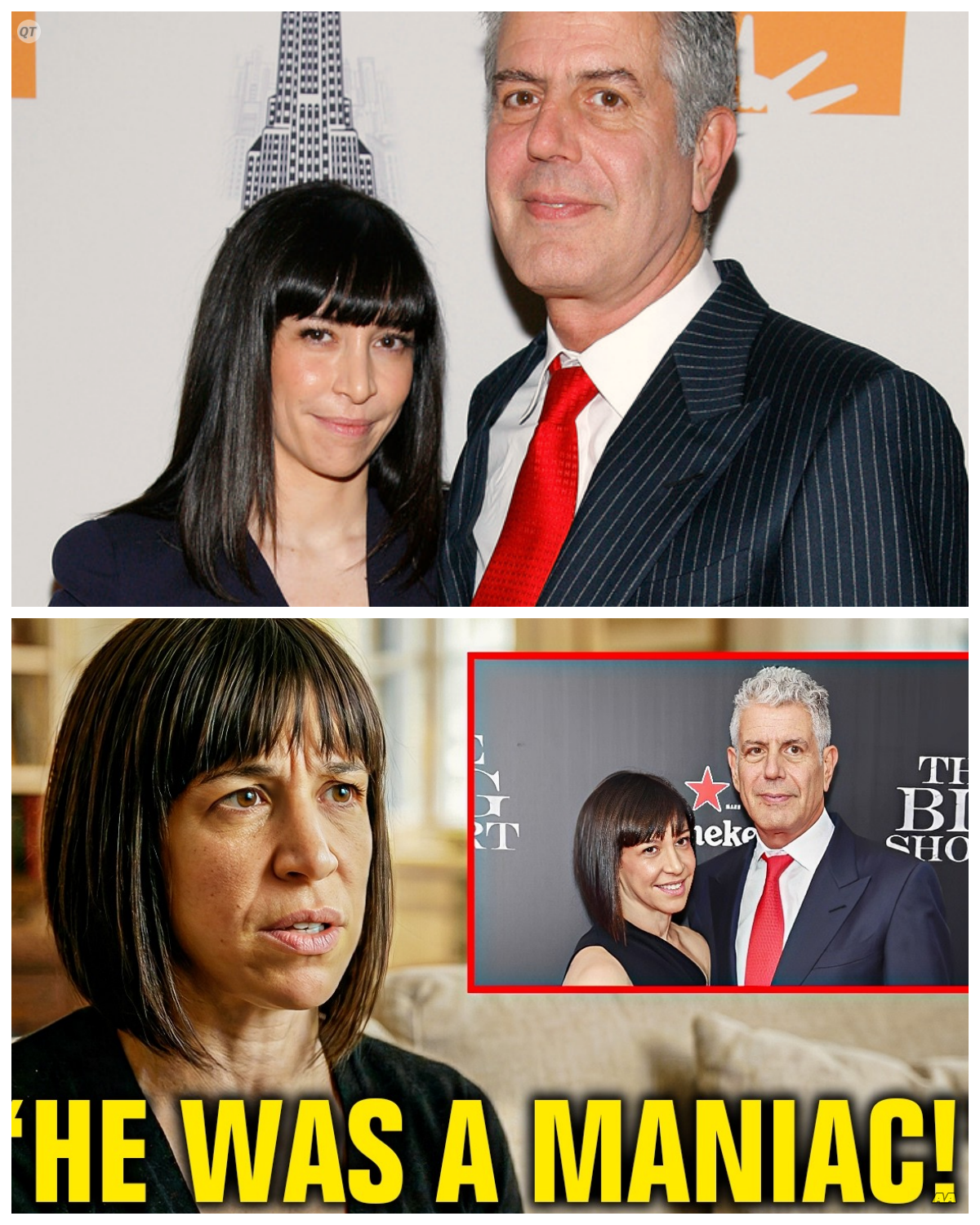“Bourdain’s Ex-Wife Confirms the Rumors: The Disturbing Truth About Their Relationship After His Death!”  In a stunning revelation that has left fans reeling, Anthony Bourdain’s ex-wife has confirmed the long-rumored secrets about their marriage, and the truth is more shocking than anyone could have anticipated! “It’s a tale of love intertwined with pain that many never understood,” she states, as she opens up about the emotional struggles and hidden battles that defined their time together. As these shocking details come to light, fans are left questioning the reality behind the public persona of one of the culinary world’s most beloved figures.  The full story is in the comments below.