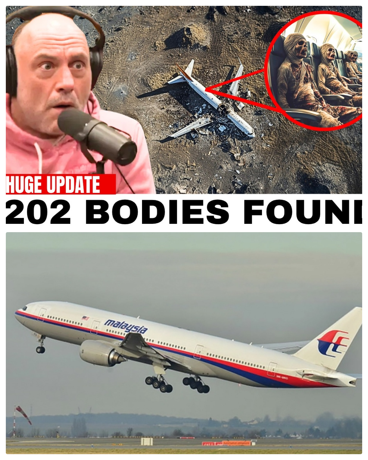 JRE: “What Scientists Just Found Inside MH370 Shocked the Whole World”