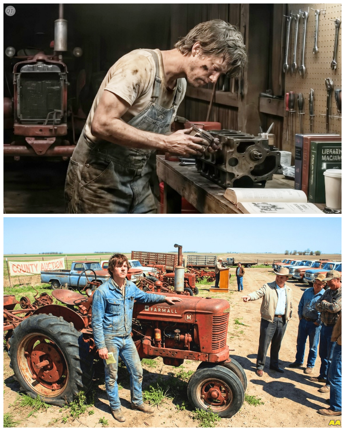 The JD Dealer Laughed at His $75 Junk Tractor — What He Found Inside the Engine 16 Years Later Chang