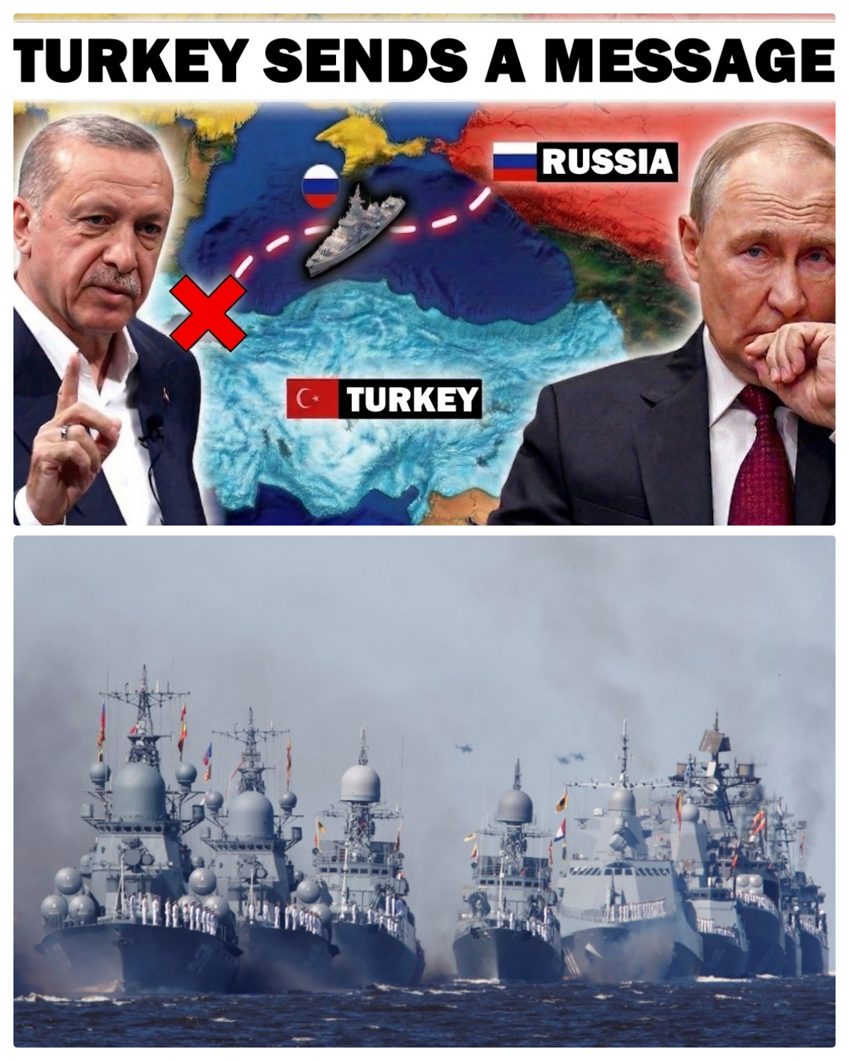 Turkey Just Built The UNTHINKABLE… Russia’s Fleet Is Now STRANDED