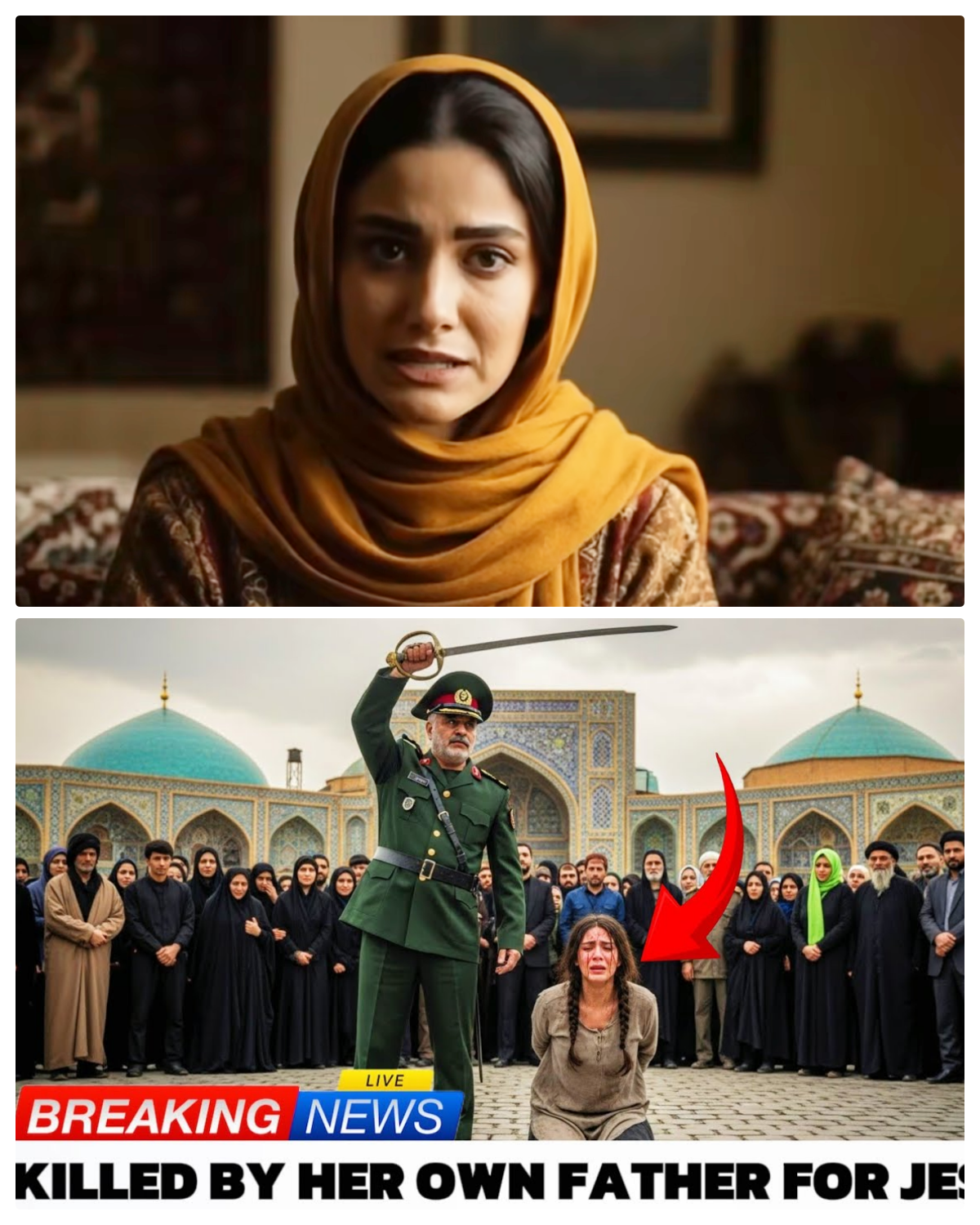 Daughter of Iran’s Top Army General Publicly Executed by Her Father for Converting to Christianity