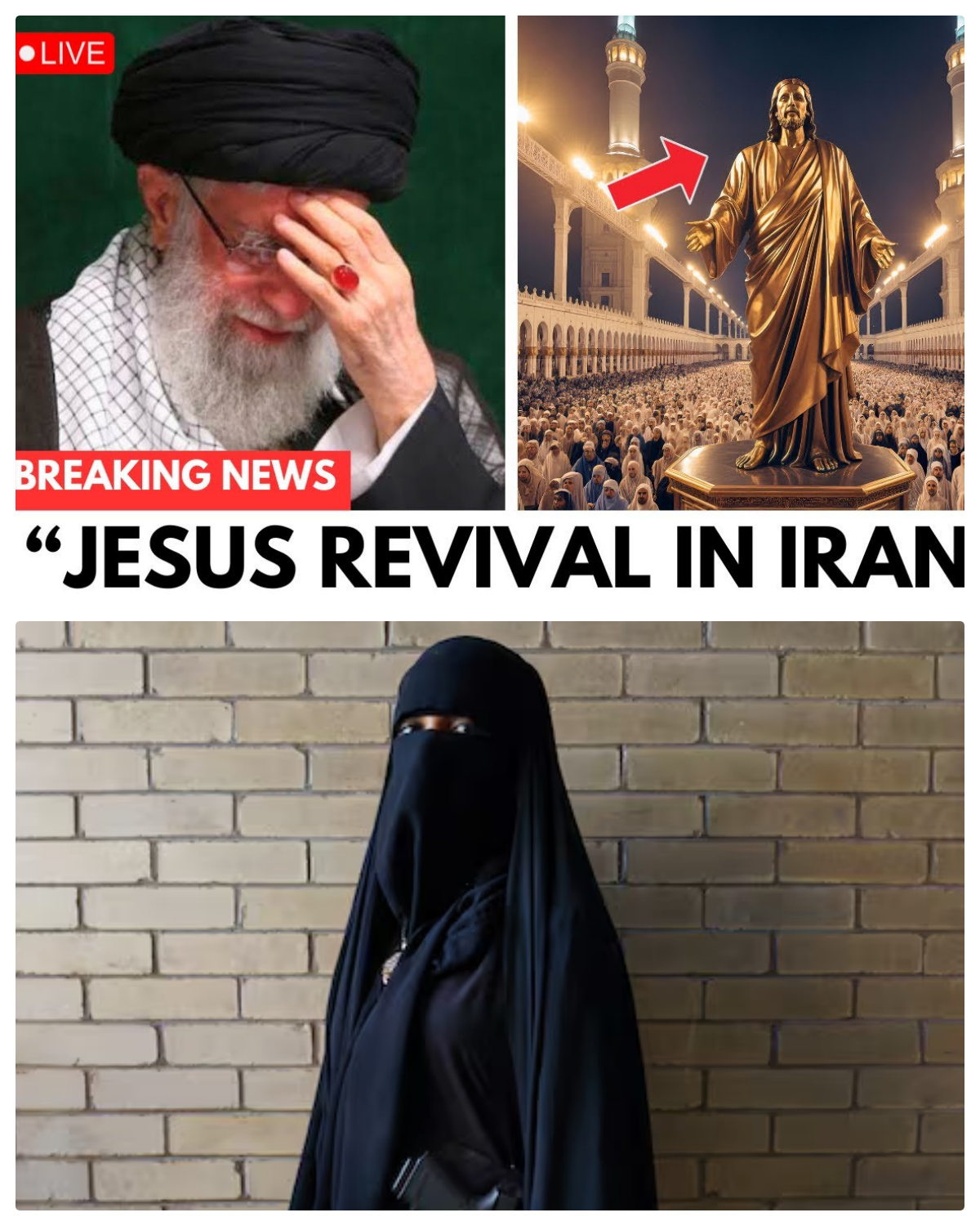 UNBELIEVABLE! Over 1 MILLION Muslims in Iran Turn to JESUS!