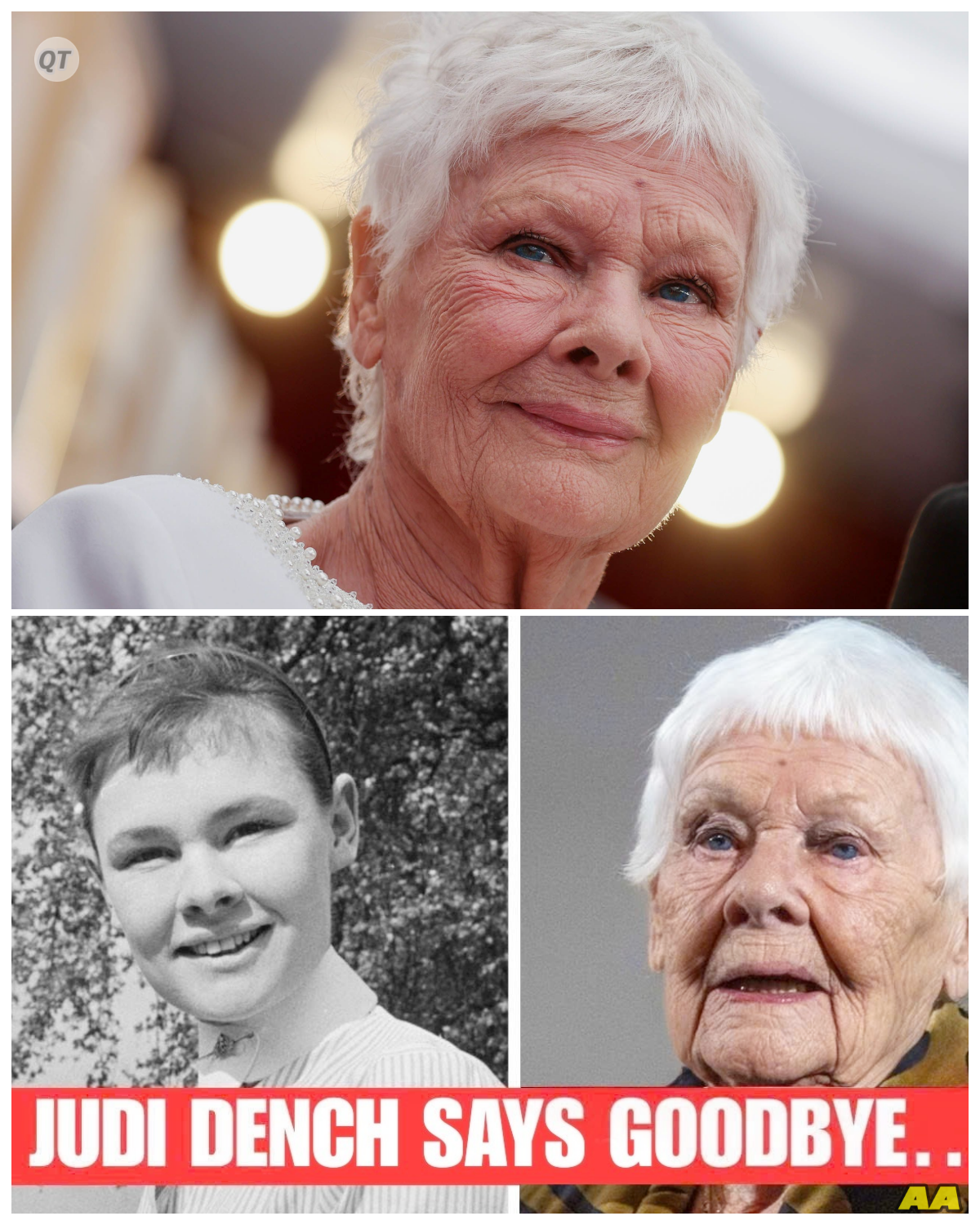 Judi Dench’s Tearful Goodbye: The Shocking Diagnosis That No One Saw Coming! -ZZ  In an emotional twist that has left fans reeling, Judi Dench is saying goodbye due to a shocking diagnosis that has turned her world upside down. As the curtain falls on her illustrious career, the beloved actress reflects on her journey with grace and dignity. This revelation not only marks the end of an era but also unveils the hidden struggles she has faced behind the scenes. What will this mean for her legacy, and how will her fans remember the woman who brought countless characters to life? Prepare for a story that will tug at your heartstrings. The full story is in the comments below.