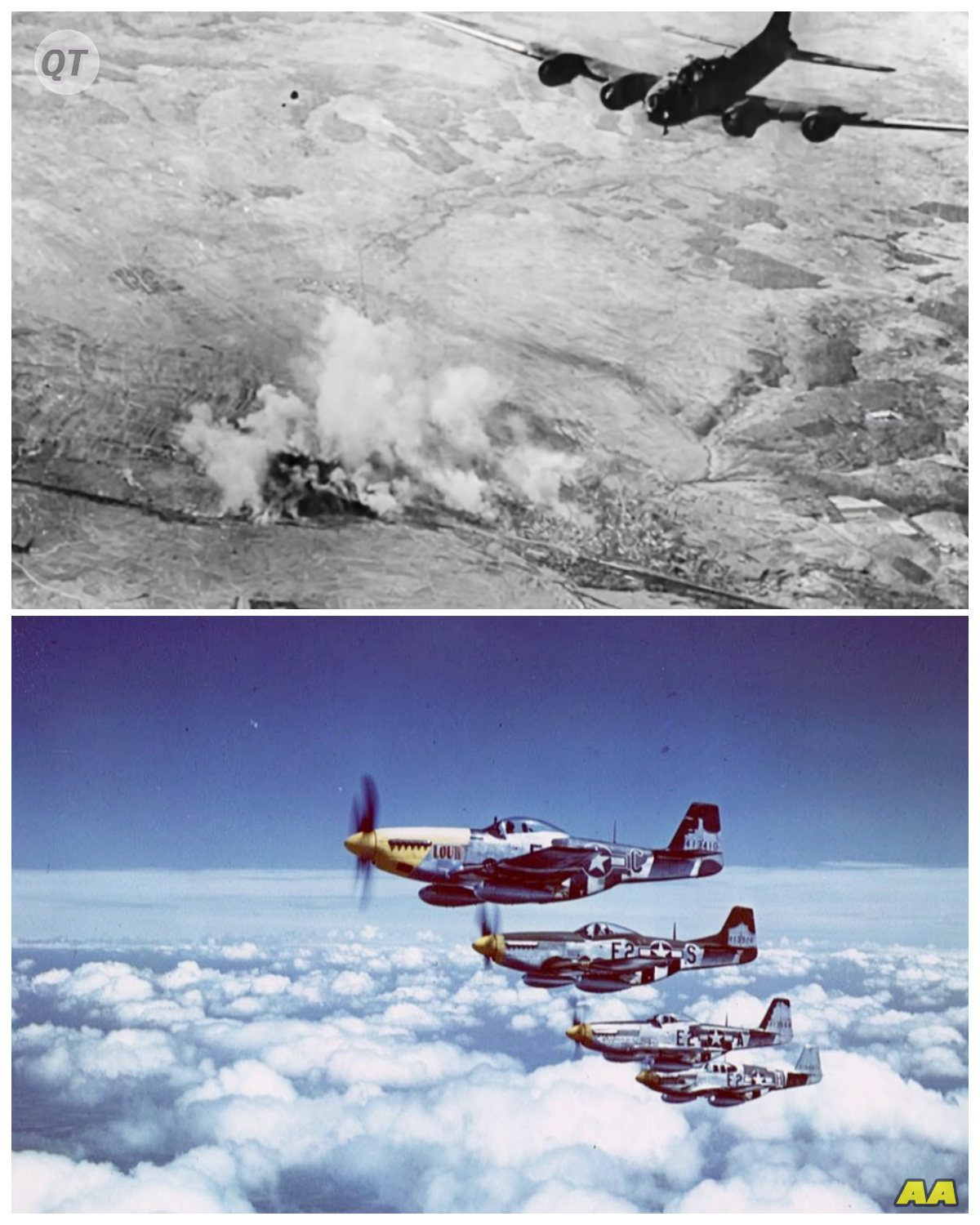 German Pilots Laughed At Unescorted American Bombers, Until P-51 Mustangs Escorted Them To Berlin-ZZ