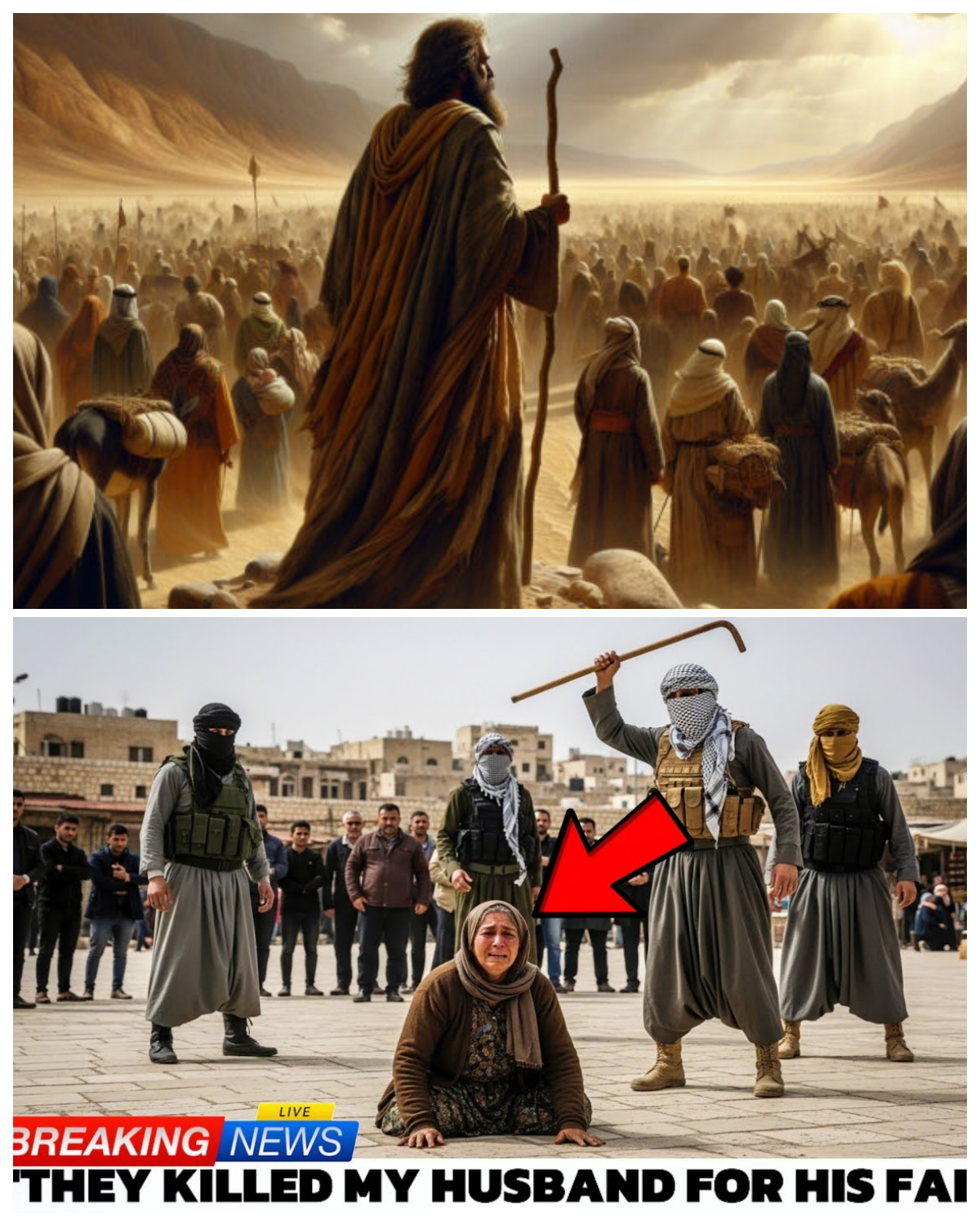 Syrian Pastor’s Wife Publicly Beaten and Asked to Deny Jesus Then She Did Something Unexpected