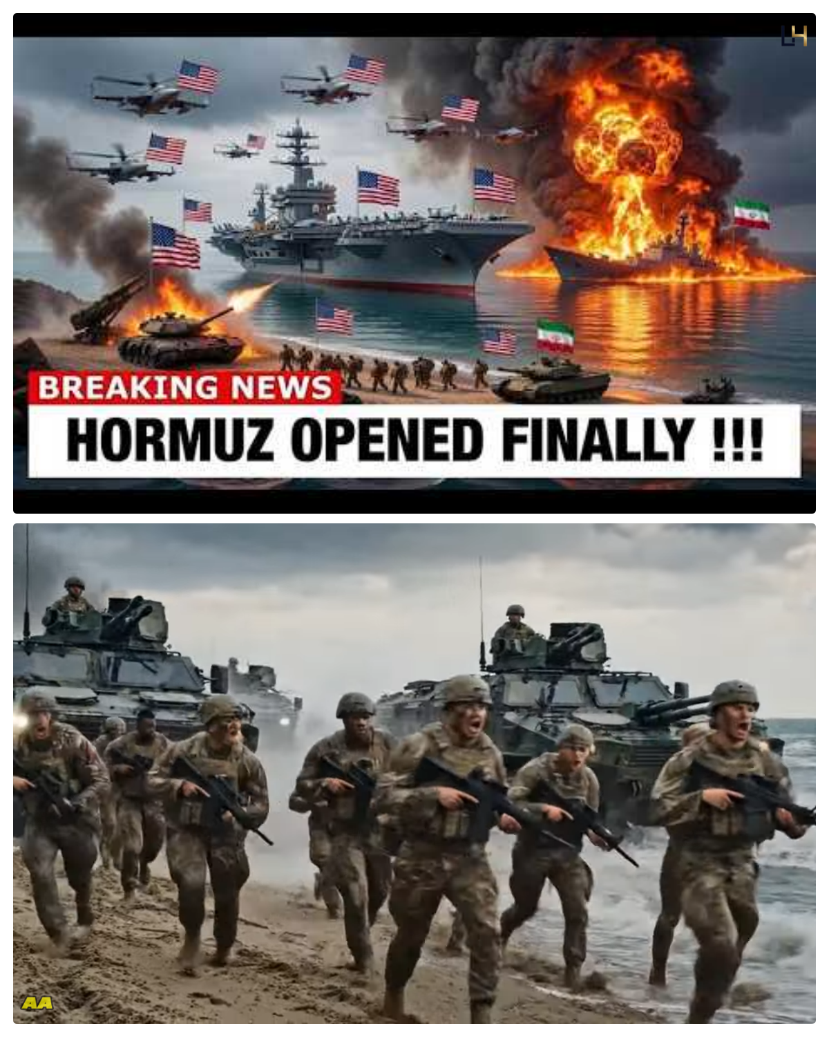 IT’S OVER: Mass1ve U.S. M1l1tary SWARM at The H0rmuz! Watch the Bl0ckade C0llapse!