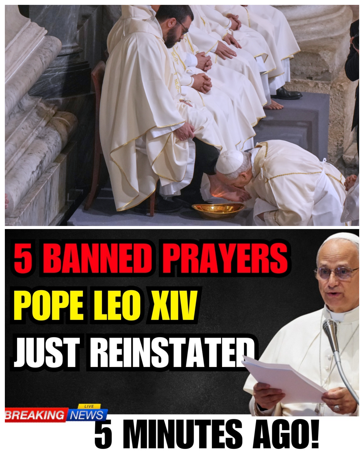 5 Banned Prayers Pope Leo XIV Just Reinstated—Why the Vatican Feared Them for Centuries